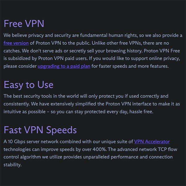 ProtonVPN - Free